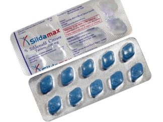 Sildamax strip met 10 blauwe erectiepillen